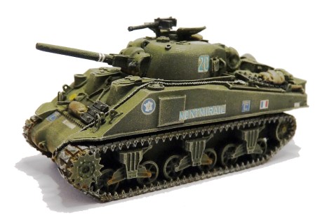 2éme DB - char Sherman m4a2