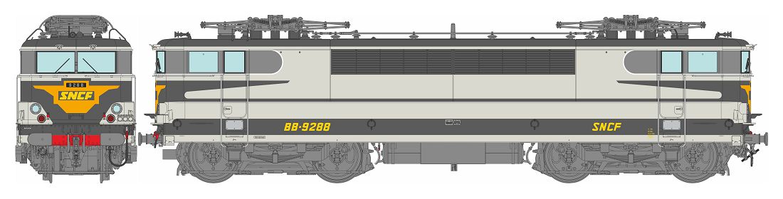 Locomotive électrique HO, BB 16015 REE Modèles MB141, SNCF