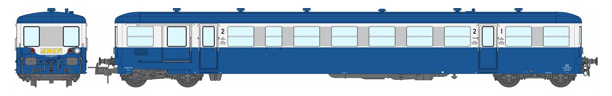 REE VB 447 V018 J-01 V1 XR 8274 Modernisée Bleue DIJON
