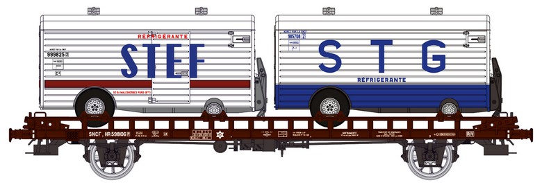 SNCF REE MODELES WAGON UFR MONOPORTEUR | France