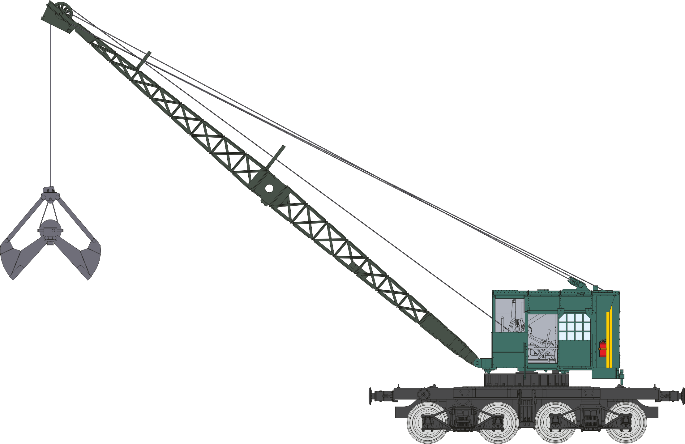 WB 792 - X045 A-01 - Option 1 - Grue Bondy SNCF Est 1